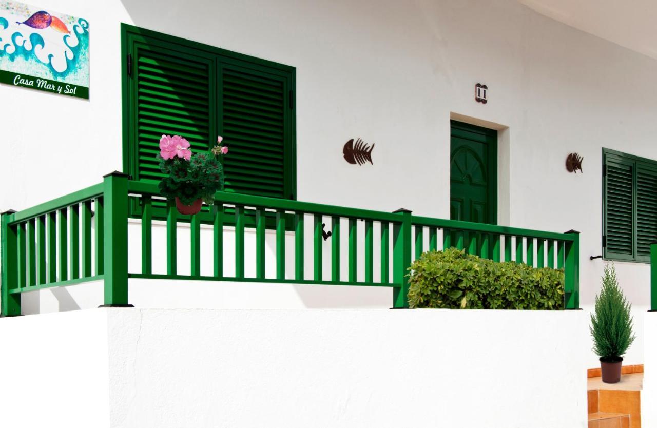 Casa Marysol Tamaduste 12M From The Sea, Terrace & Bbq Exterior photo